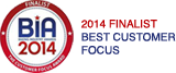 BIA 2014 Finalist The Customer Focus Award